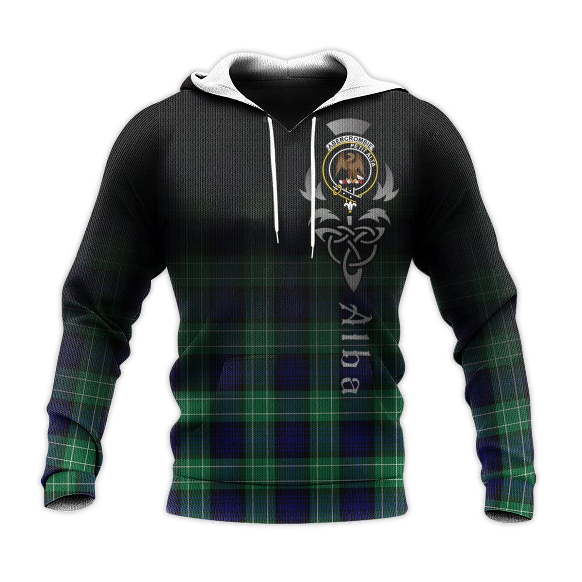 Abercrombie Tartan Hoodie - Alba Celtic Style