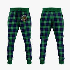 Abercrombie Tartan Crest Jogger Sweatpants