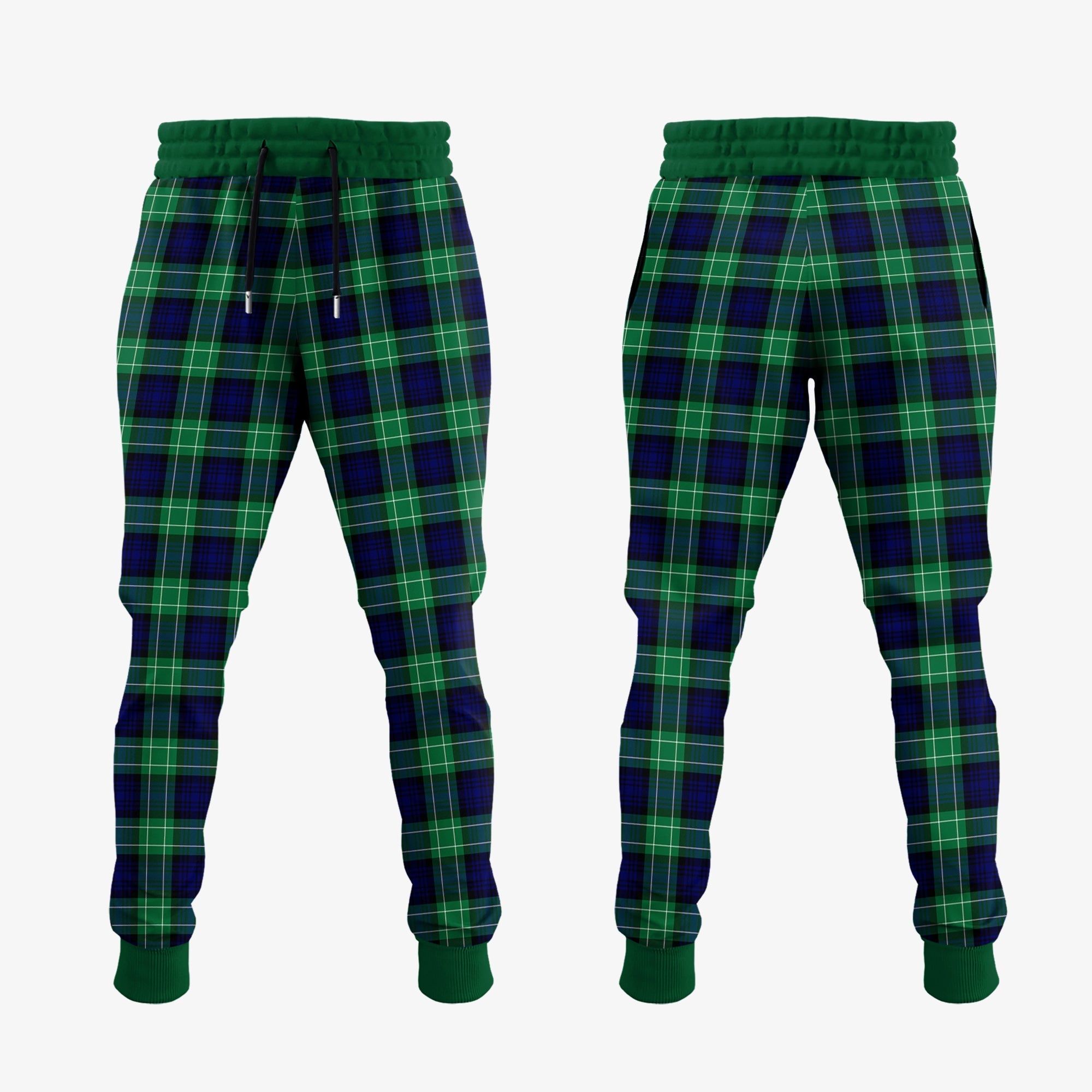 Abercrombie Tartan Crest Jogger Sweatpants