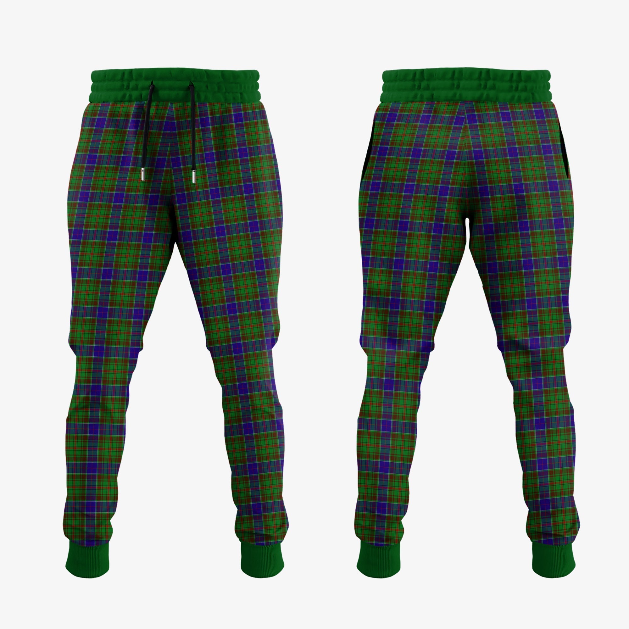 Adam Tartan Crest Jogger Sweatpants