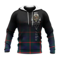 Agnew Modern Tartan Hoodie - Alba Celtic Style