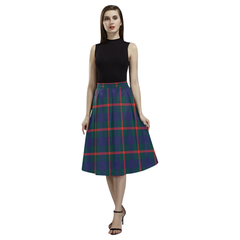 Agnew Modern Tartan Aoede Crepe Skirt