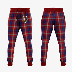 Ainslie Tartan Crest Jogger Sweatpants