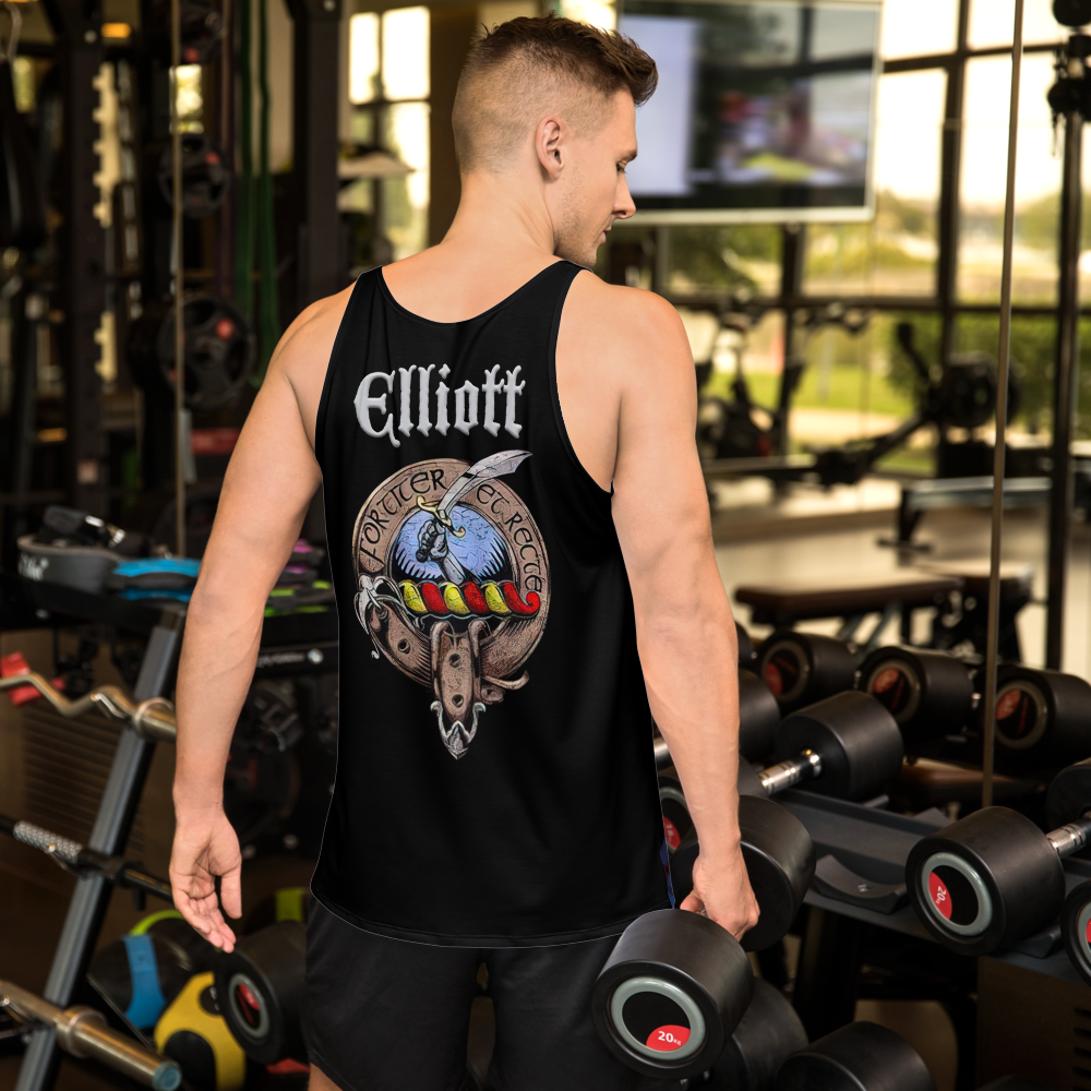 Elliott Modern Tartan Men's Tank Top