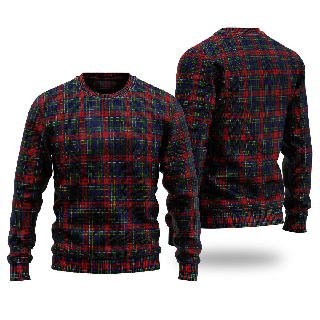 Allison Red Tartan Sweater