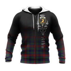 Allison Red Tartan Hoodie - Alba Celtic Style