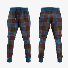 Anderson Highland Society Of London Tartan Crest Jogger Sweatpants