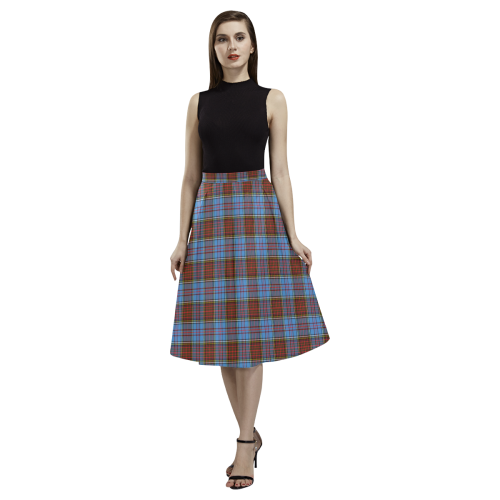 Anderson Modern Tartan Aoede Crepe Skirt