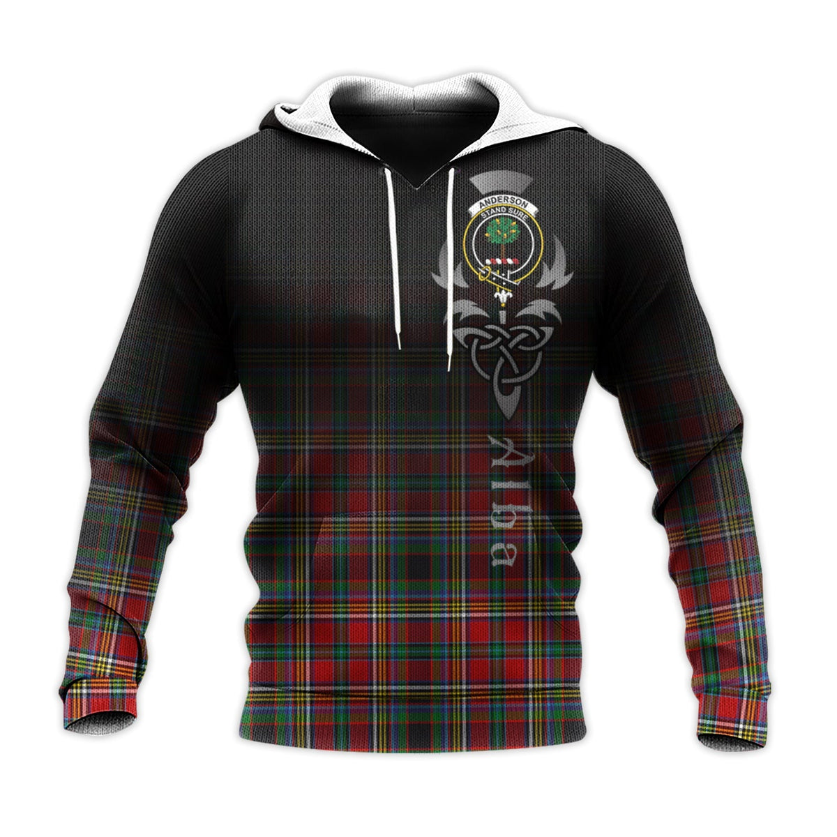 Anderson Of Arbrake Tartan Hoodie - Alba Celtic Style