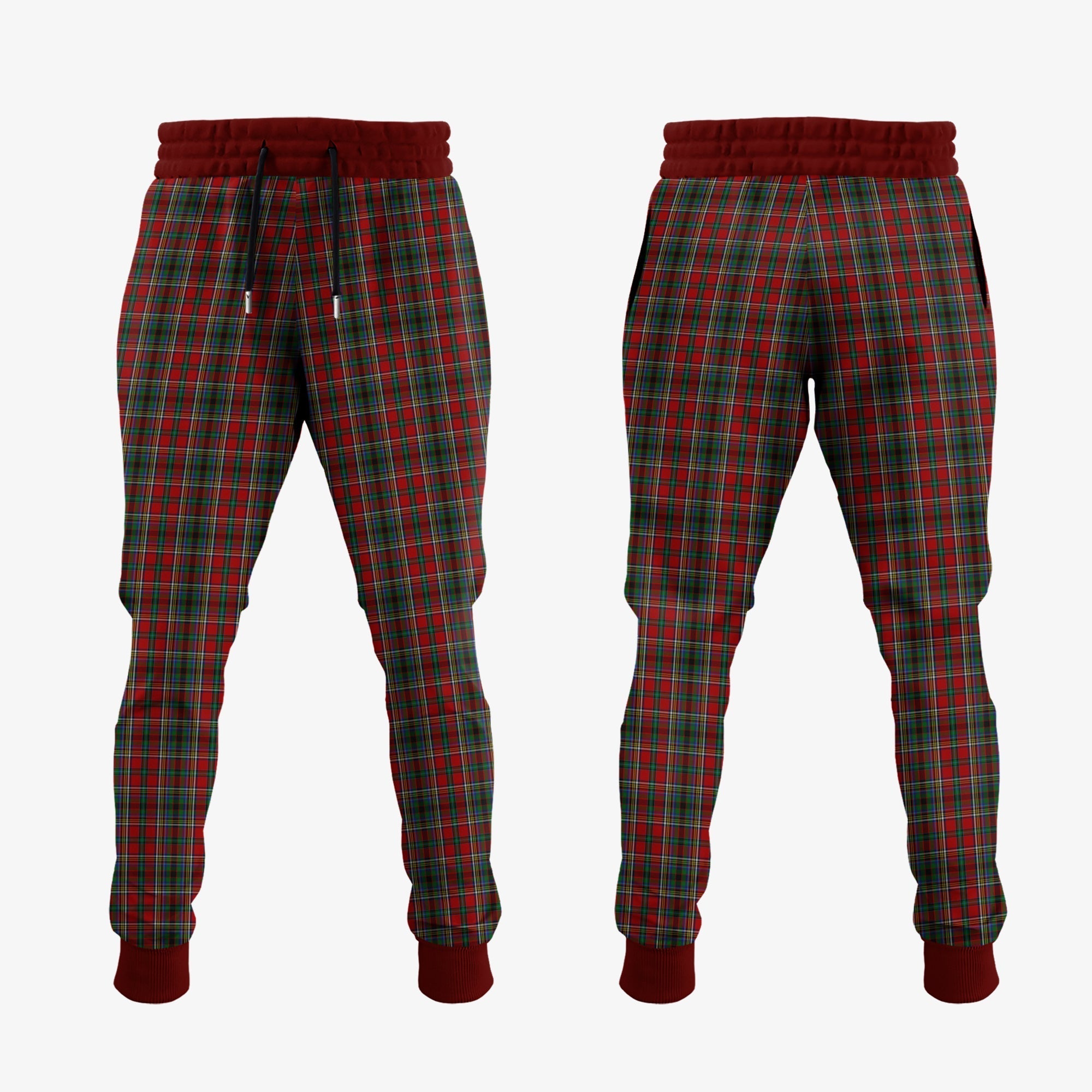 Anderson Of Ardbrake Tartan Crest Jogger Sweatpants