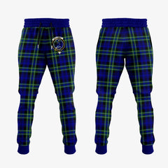 Arbuthnot Modern Tartan Crest Jogger Sweatpants