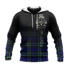 Arbuthnot Modern Tartan Hoodie - Alba Celtic Style