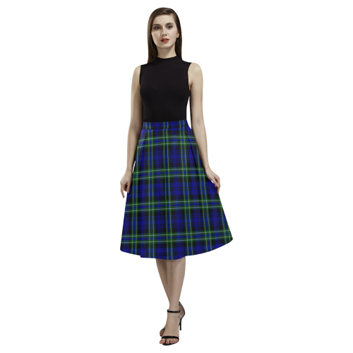 Arbuthnot Modern Tartan Aoede Crepe Skirt