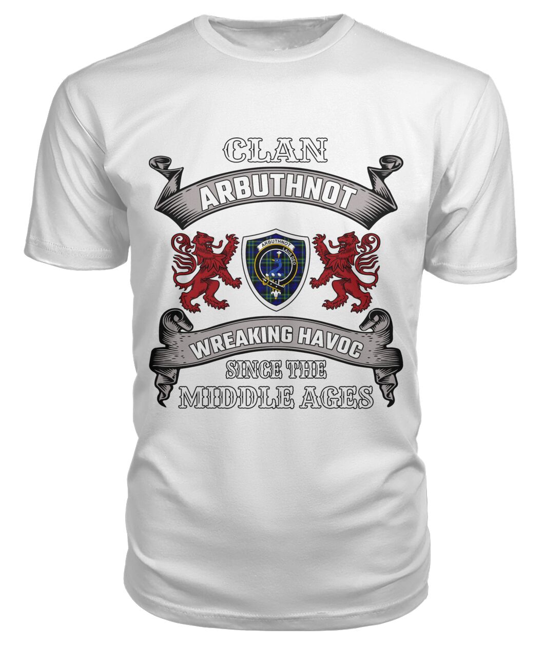 Arbuthnot Family Tartan - 2D T-shirt