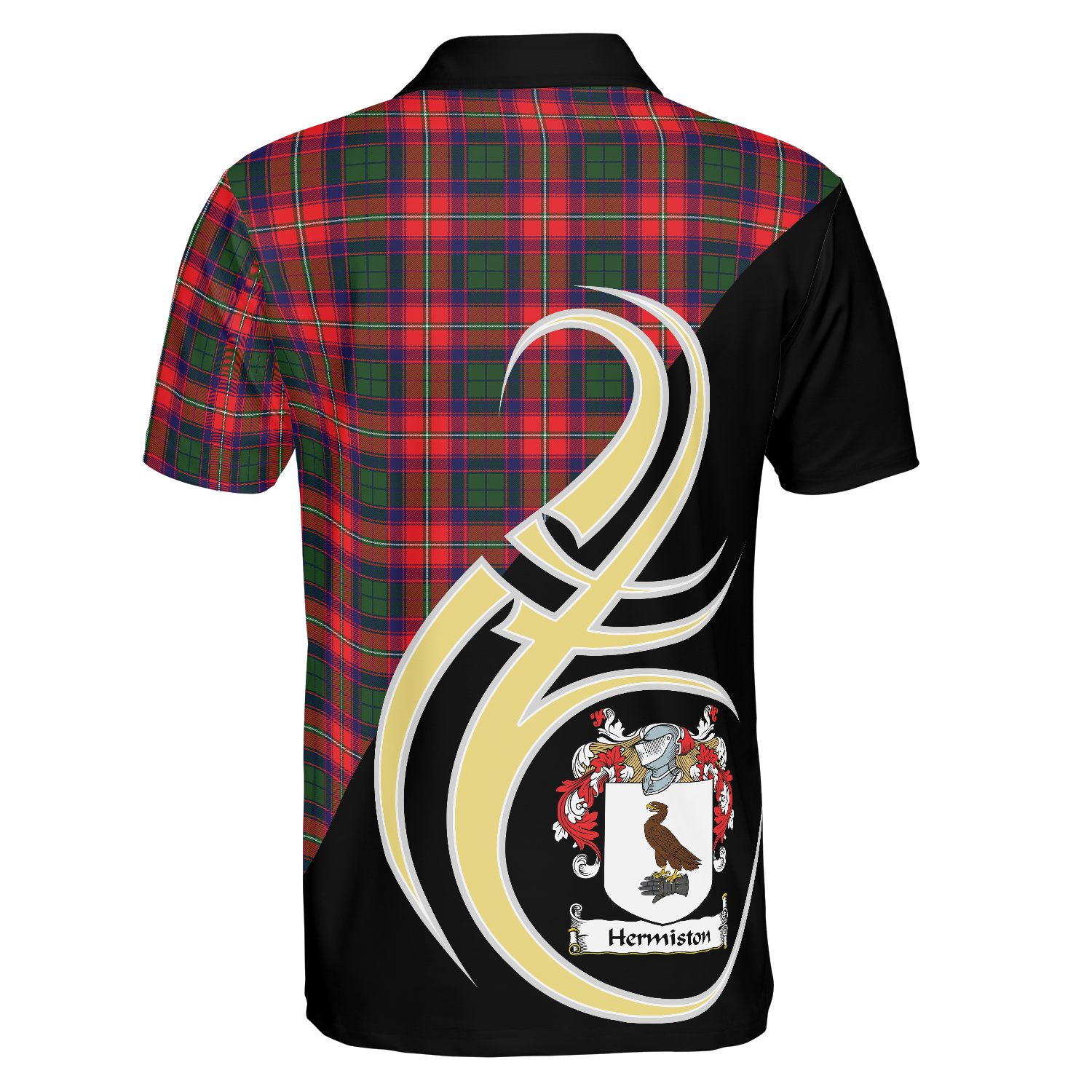 Roxburgh Tartan Polo Shirt - Believe In Me Style