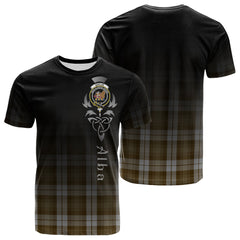 Baillie Dress Tartan Crest T-shirt - Alba Celtic Style