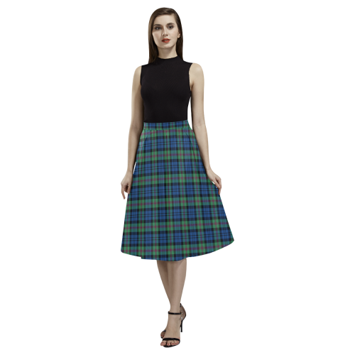 Baird Ancient Tartan Aoede Crepe Skirt