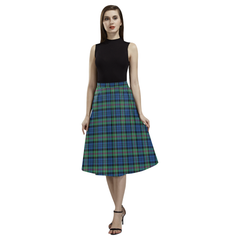 Baird Ancient Tartan Aoede Crepe Skirt