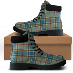 Balfour Blue Tartan All Season Boots