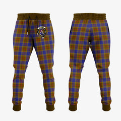 Balfour Modern Tartan Crest Jogger Sweatpants