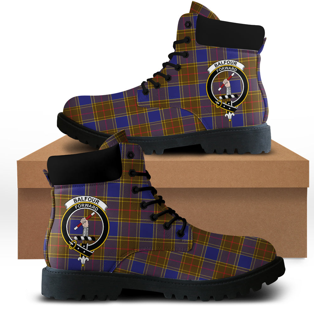 Balfour Modern Tartan All Season Boots