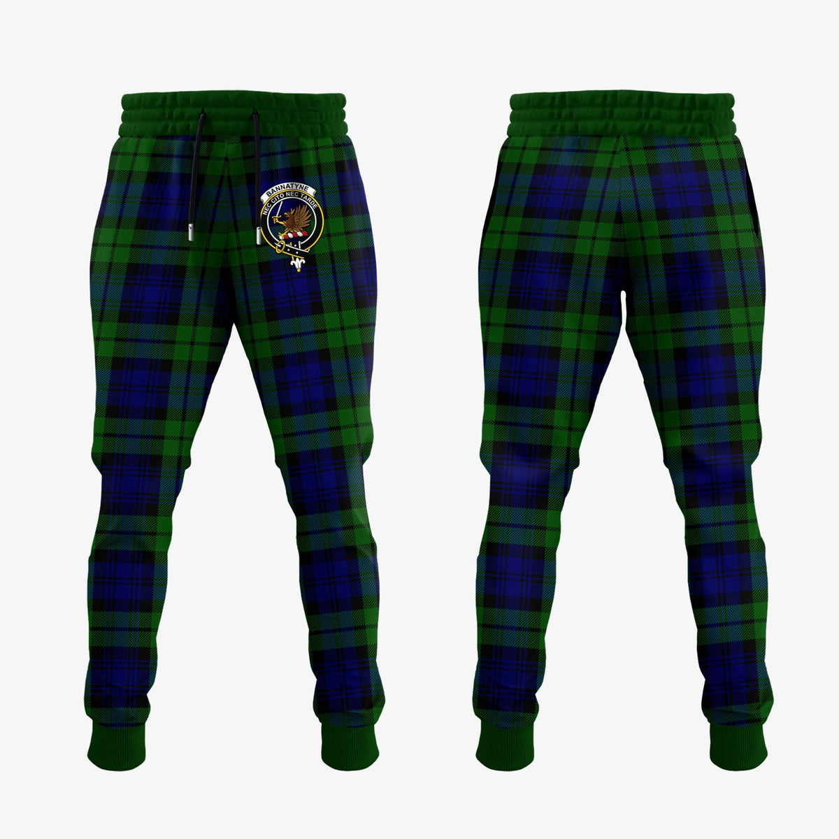 Bannatyne Tartan Crest Jogger Sweatpants