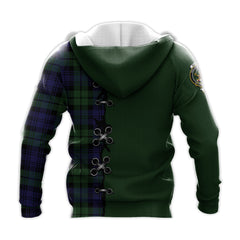 Bannatyne Tartan Hoodie - Lion Rampant And Celtic Thistle Style