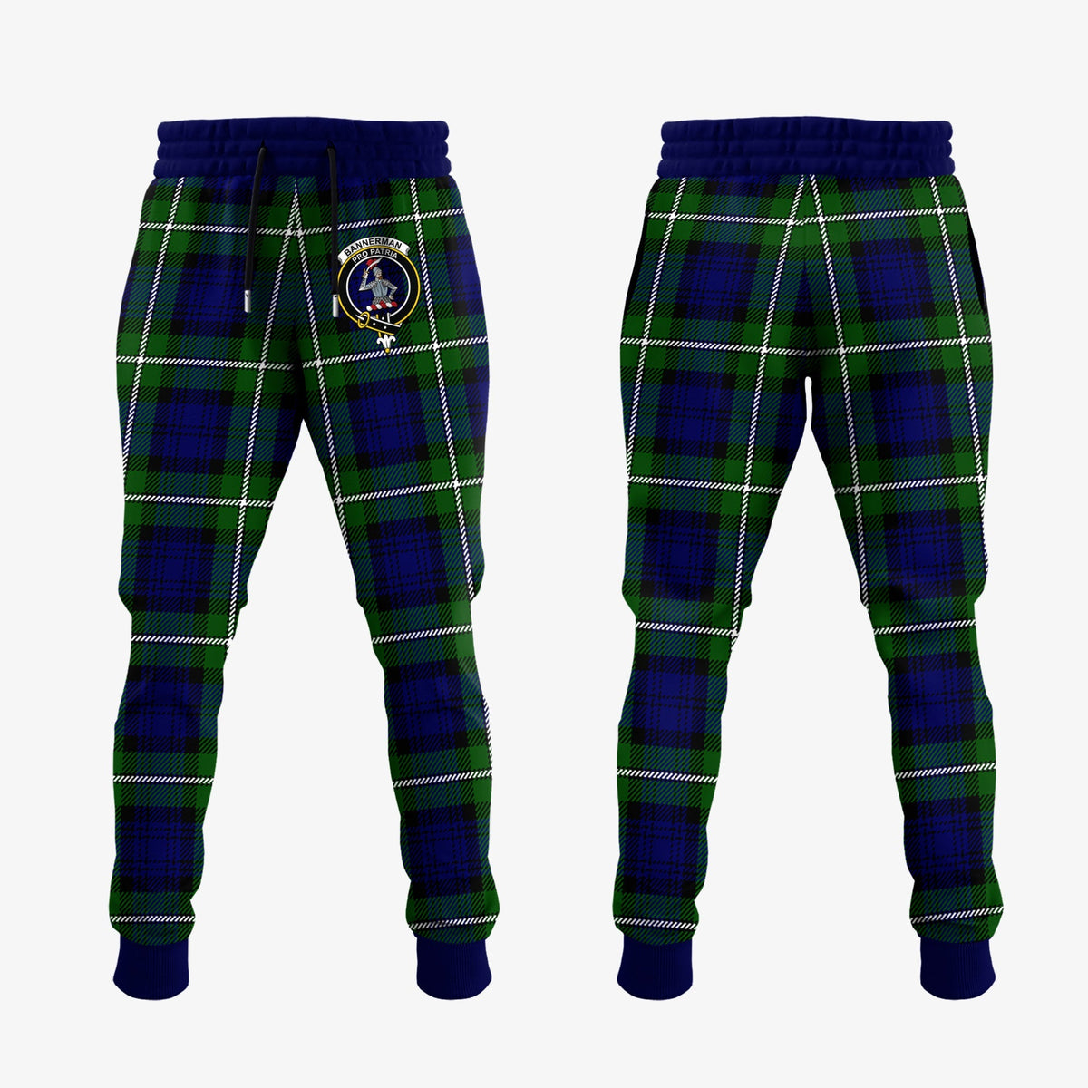 Bannerman Tartan Crest Jogger Sweatpants