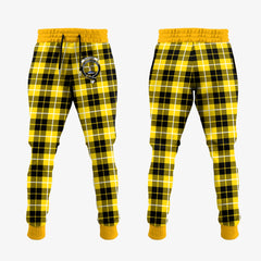 Barclay Dress Modern Tartan Crest Jogger Sweatpants