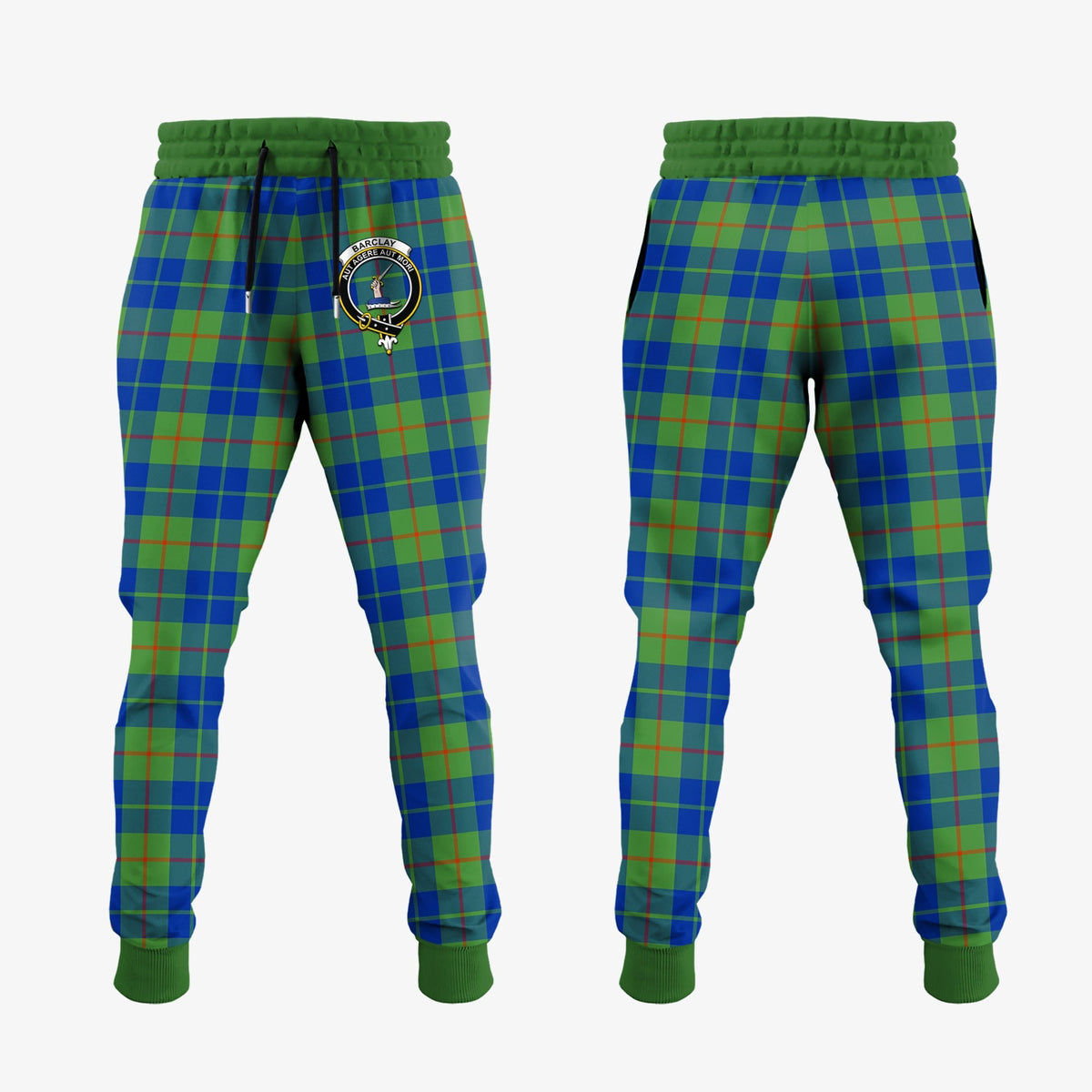 Barclay Hunting Ancient Tartan Crest Jogger Sweatpants