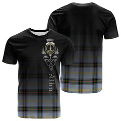 Bell Tartan Crest T-shirt - Alba Celtic Style