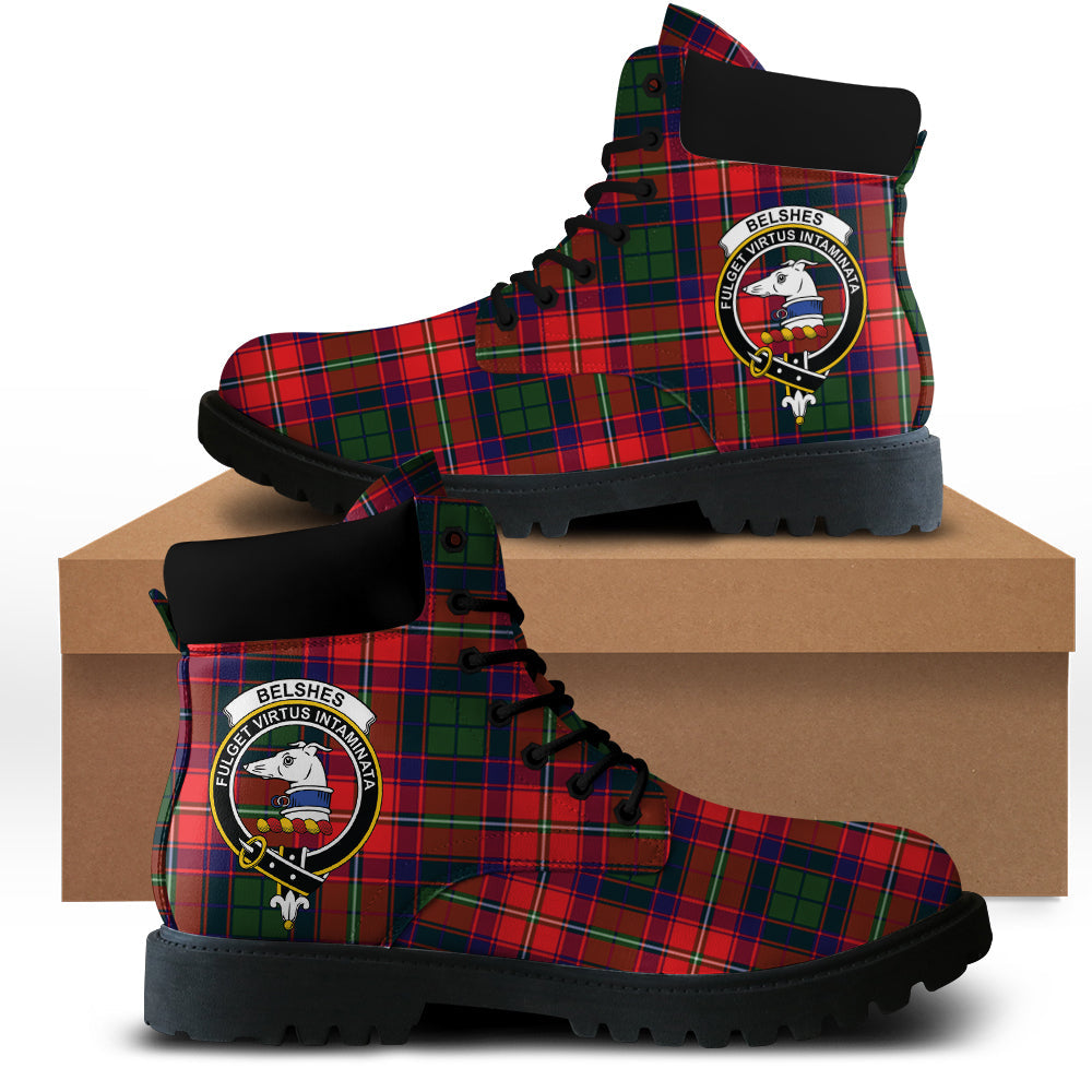 Belshes Tartan All Season Boots