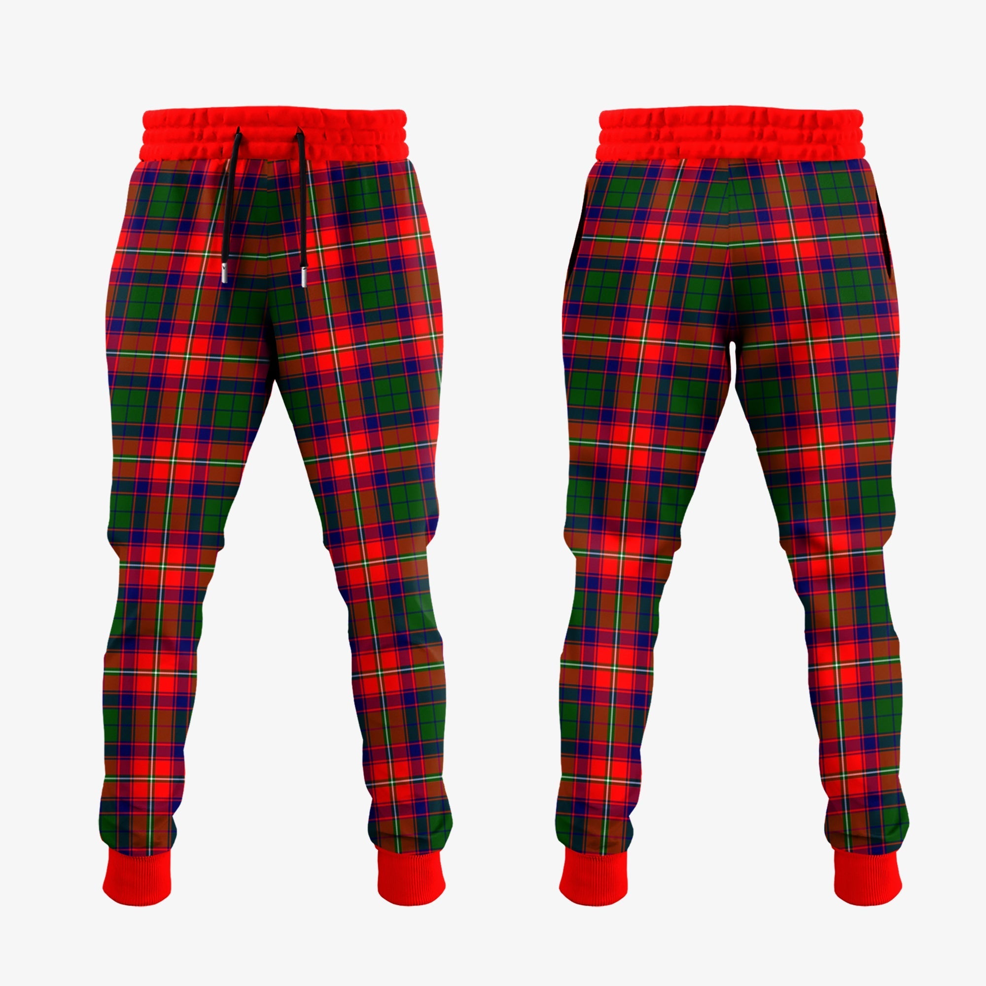 Belshes Tartan Crest Jogger Sweatpants