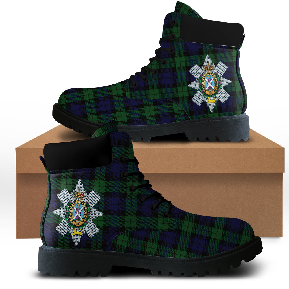 Black Watch Tartan All Season Boots