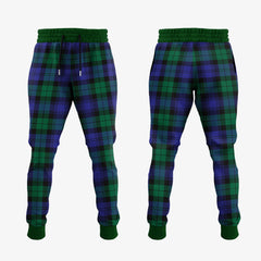 Black Watch Modern Tartan Crest Jogger Sweatpants