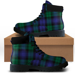 Black Watch Modern Of Canada Tartan All Season Boots