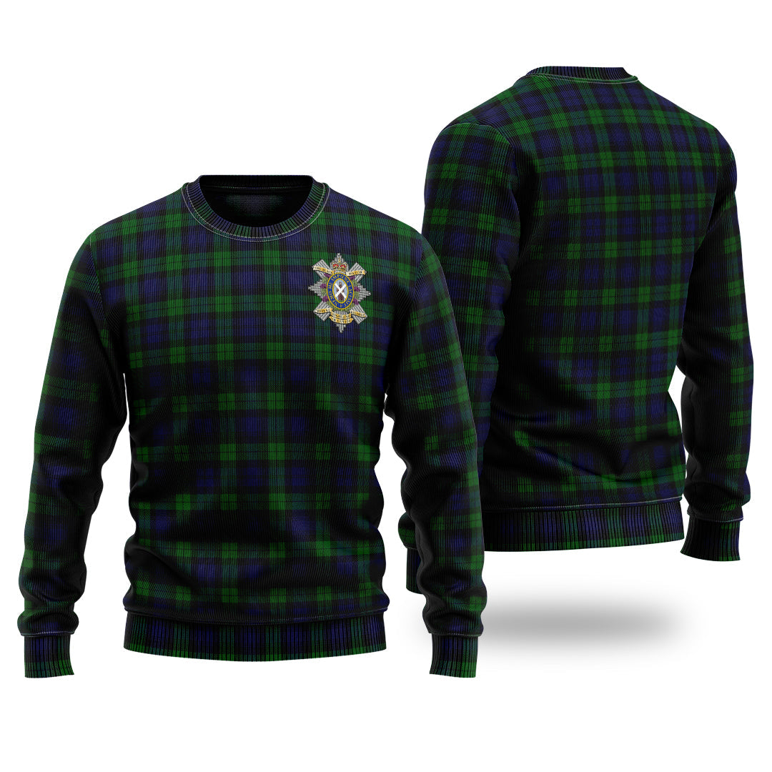 Black Watch Of Canada Tartan Sweater