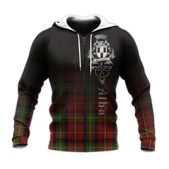 Blackstock Red Dress Tartan Hoodie - Alba Celtic Style