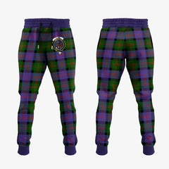 Blair Modern Tartan Crest Jogger Sweatpants