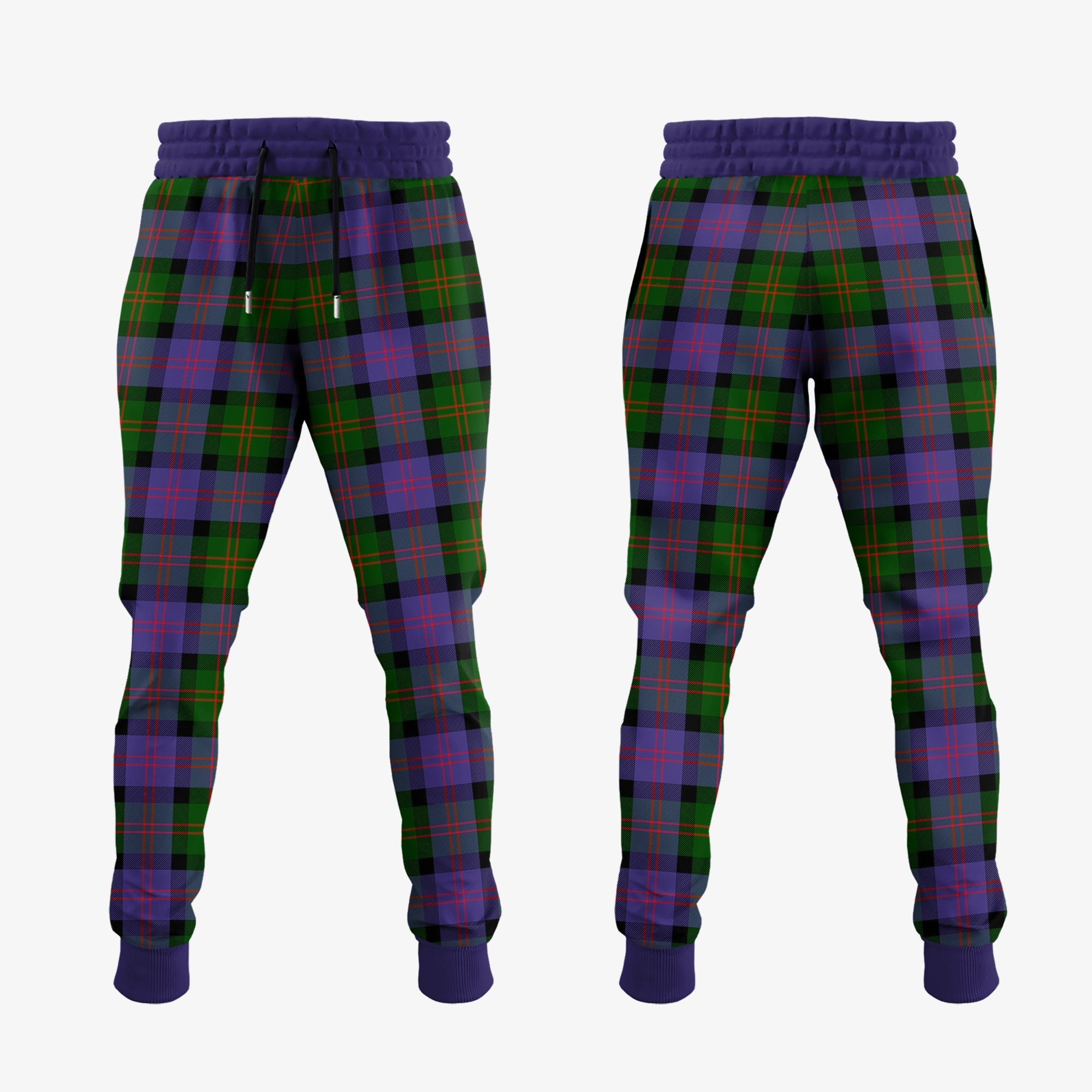 Blair Modern Tartan Crest Jogger Sweatpants