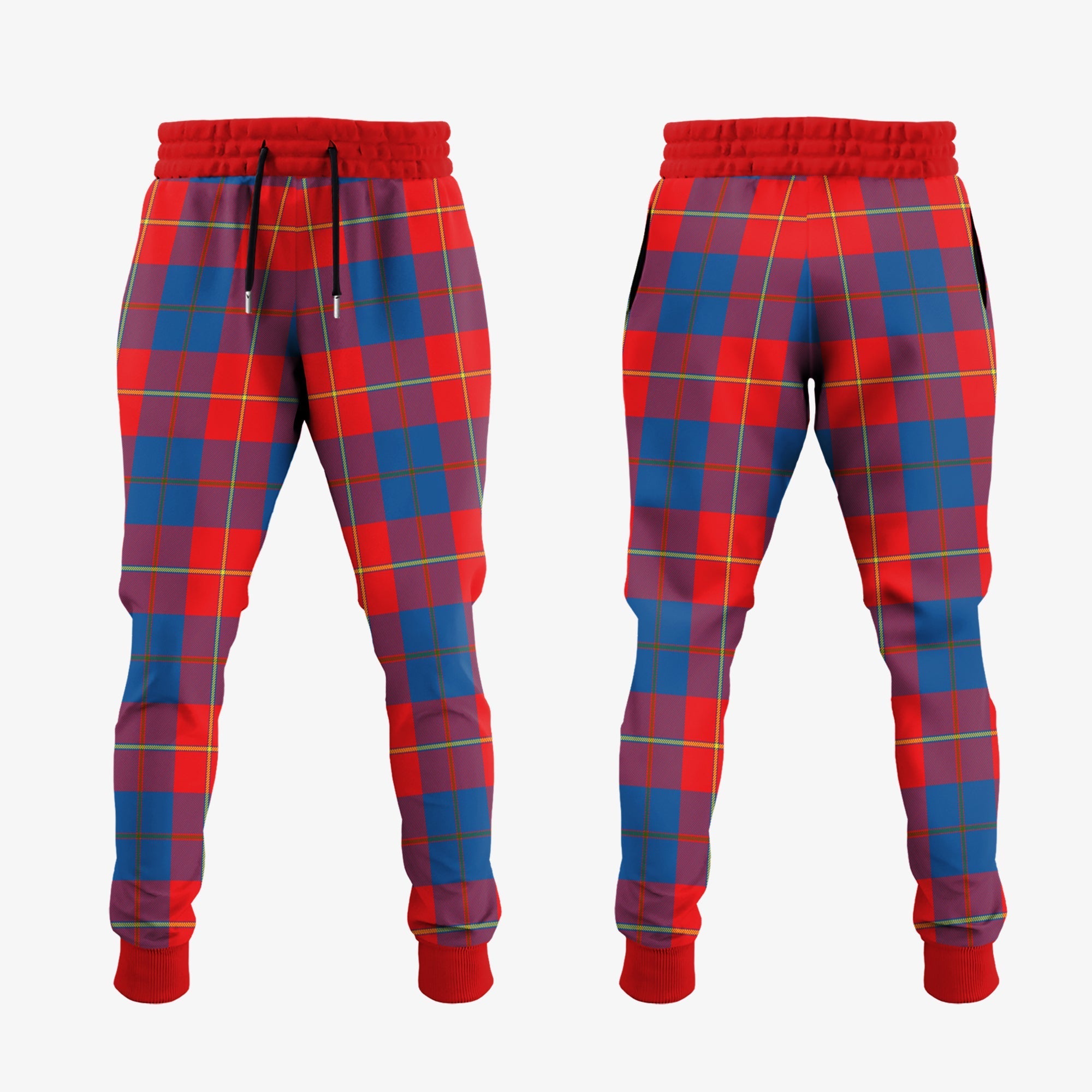 Blane Tartan Crest Jogger Sweatpants