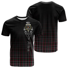 Borthwick Tartan Crest T-shirt - Alba Celtic Style