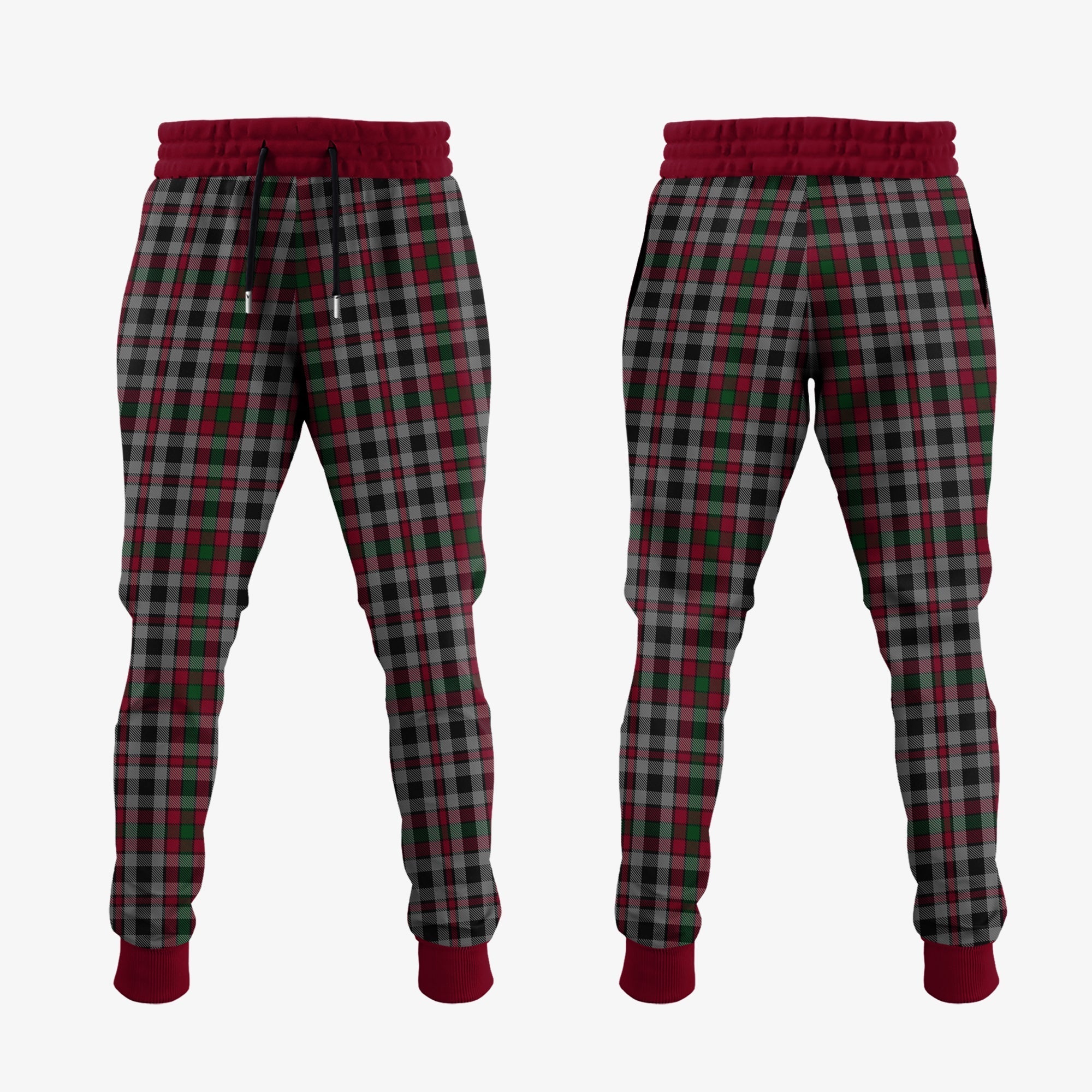 Borthwick Tartan Crest Jogger Sweatpants