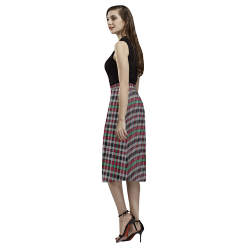 Borthwick Ancient Tartan Aoede Crepe Skirt