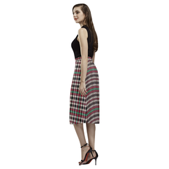 Borthwick Dress Ancient Tartan Aoede Crepe Skirt