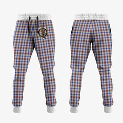 Boswell Tartan Crest Jogger Sweatpants