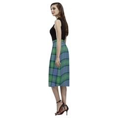 Bowie Ancient Tartan Aoede Crepe Skirt