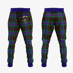 Brodie Hunting Modern Tartan Crest Jogger Sweatpants