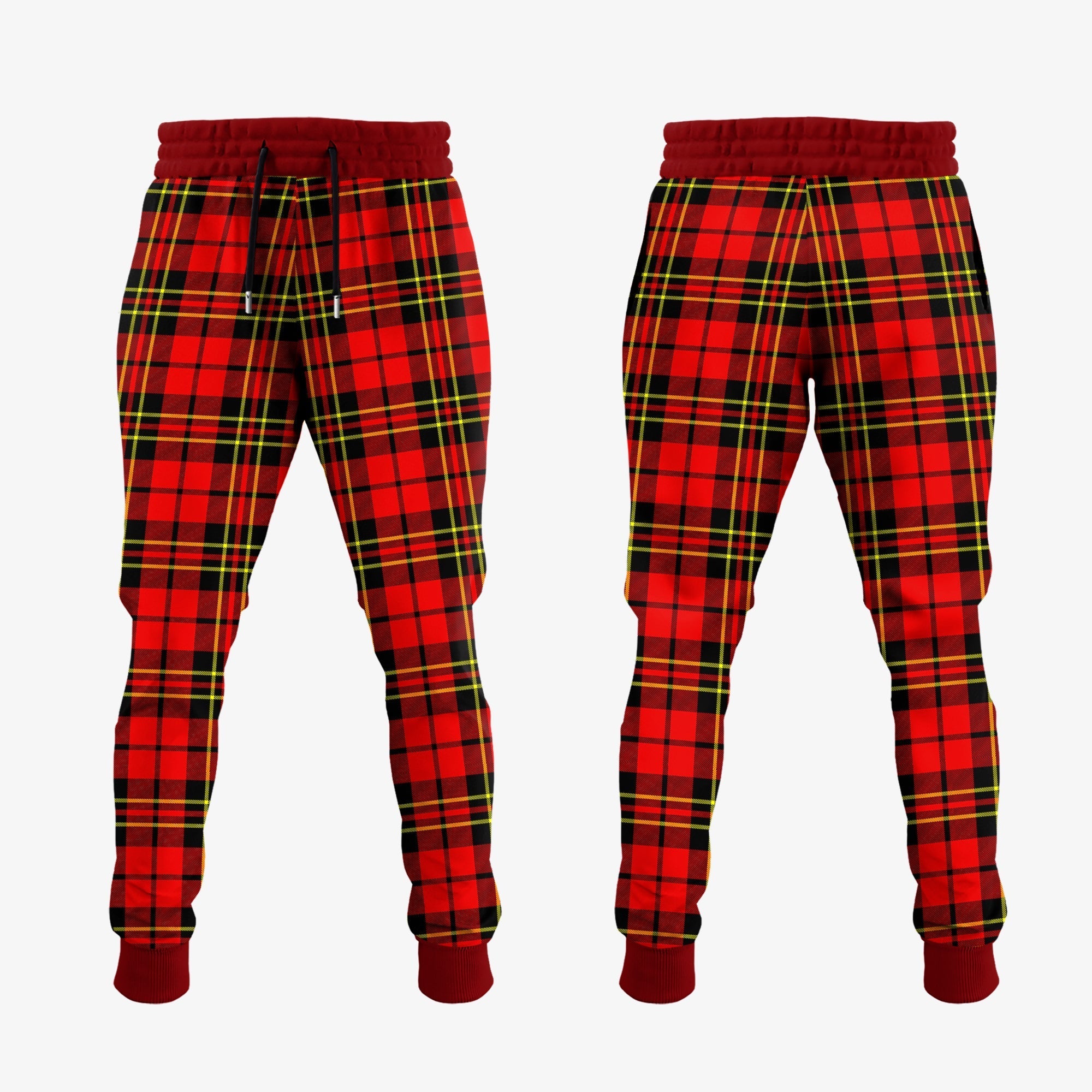 Brodie Modern Tartan Crest Jogger Sweatpants