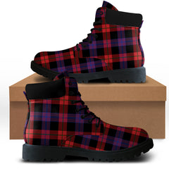 Broun Modern Tartan All Season Boots